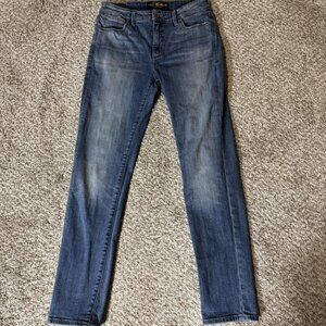 Lucky Brand Jeans Womens 4/27 Medium Wash Hayden Skinny Mid Rise Blue Denim